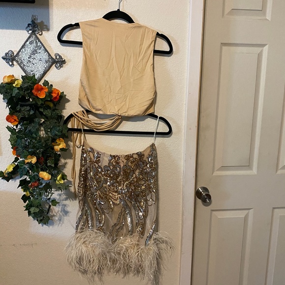 Nude/Gold Banjul Size S [NWT] - Picture 5 of 12